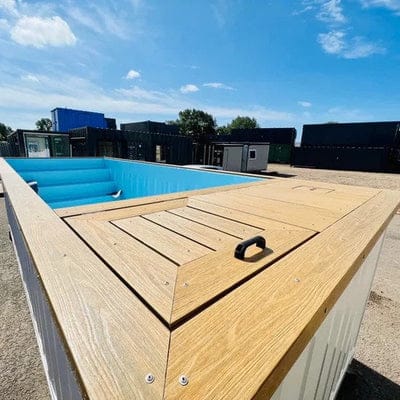 Piscine Conteneur 20 Pieds — Tout Équipée