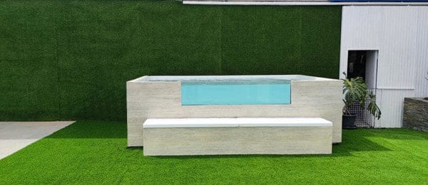 Piscine Polypropylène 6,5 × 2,5 m — Fenêtre Panoramique