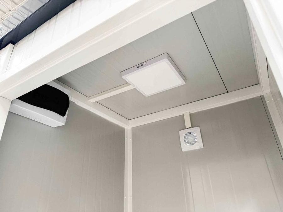 Conteneur Sanitaire Double avec WC (240 x 120 cm) — Neuf