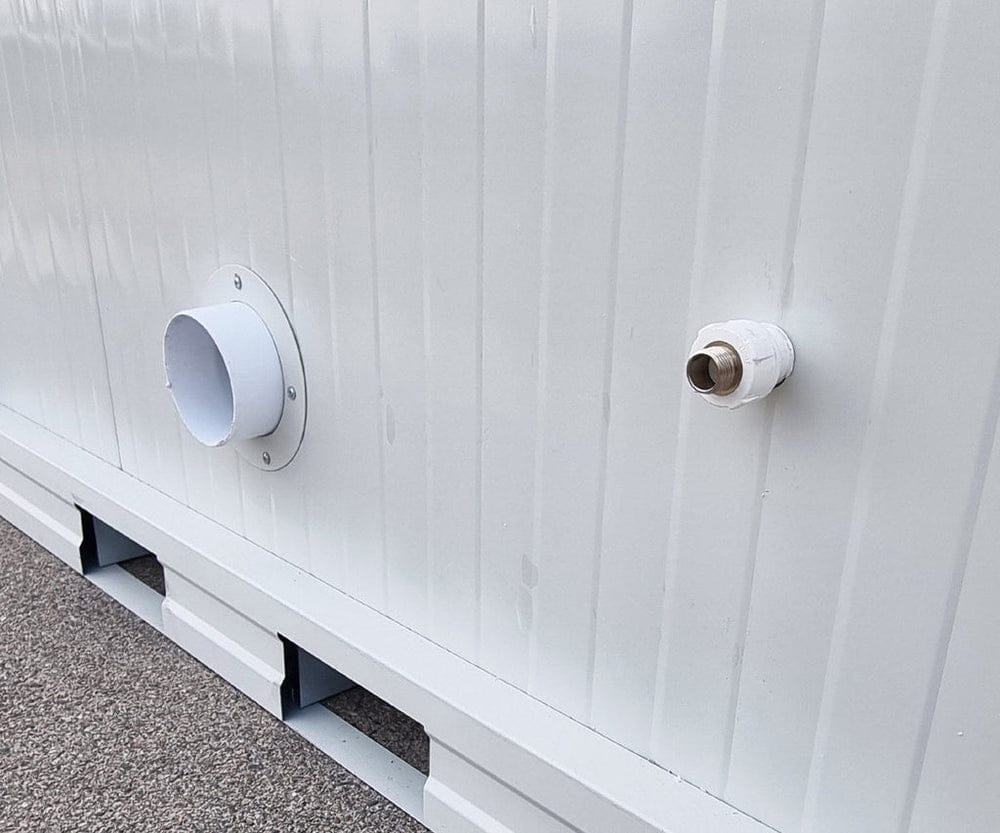 Conteneur Sanitaire WC (1200 x 1650 x 2335 mm)