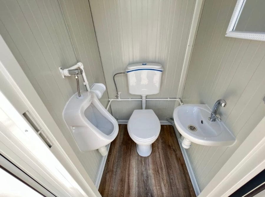Conteneur Sanitaire WC Double (120 x 220 cm) — Neuf