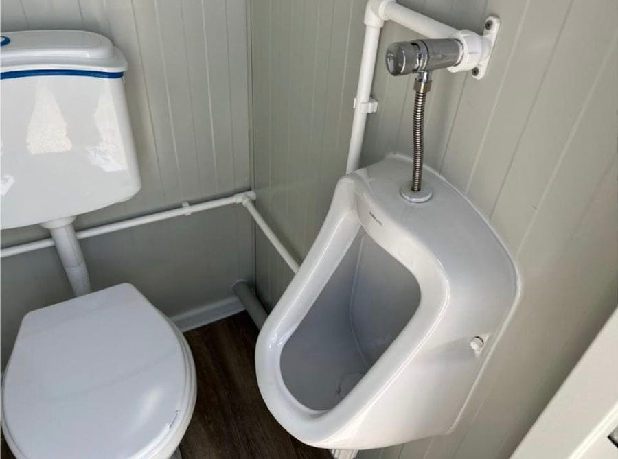 Conteneur Sanitaire WC Double (120 x 220 cm) — Neuf