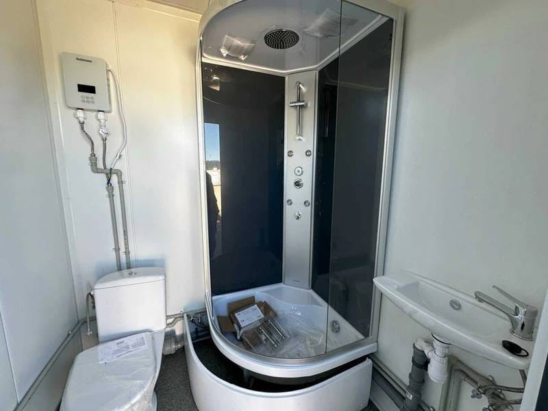 Conteneur Sanitaire WC, Douche et Urinoir